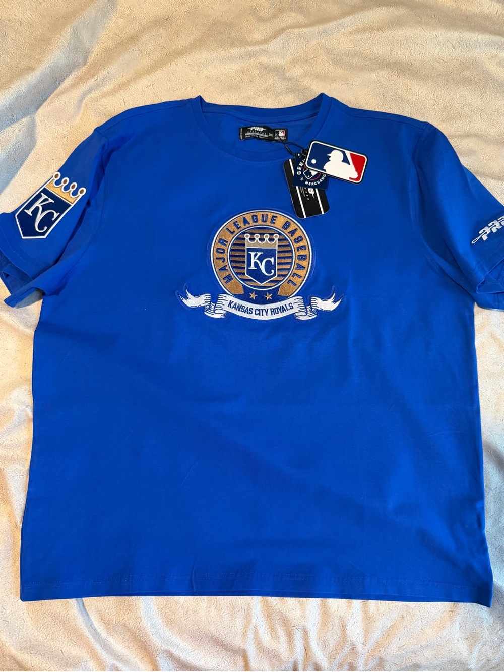 MLB Kansas City Royals Royal Blue Graphic Tee
